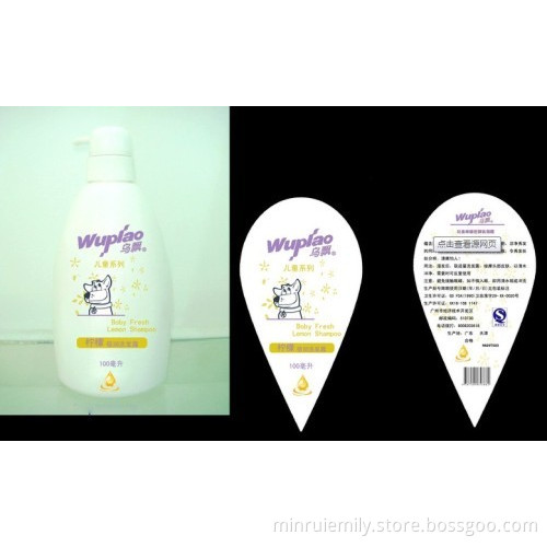 Custom Cosmetic Adhesive Private Labels For Shampoo,custom Vinyl Labels For Branding Bottles For Cosmetics 